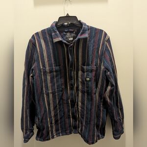Vans Shirt Mens XL Flannel Cotton Southwestern Shaket